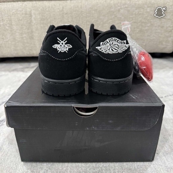 Nike Men's Travis scott lows phantom black - Picture 3 of 10